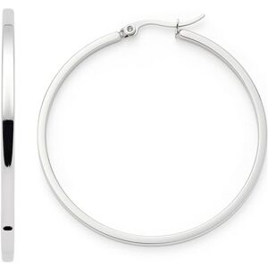 023575 Leonardo Jewels Kolczyki Creole Marli, 1 para kolczyków ze stali nierdzewnej, kolor srebrny, średnica 5 cm, zapięcie z klapką, biżuteria prezentowa, , Eine Grösse, Stal nierdzewna, Bez kamieni 023575 Leonardo Jewels Kolczyki Creole Marli, 1 para kolczyków ze stali nierdzewnej, kolor srebrny, średnica 5 cm, zapięcie z klapką, biżuteria prezentowa, , Eine Grösse, Stal nierdzewna, Bez kamieni