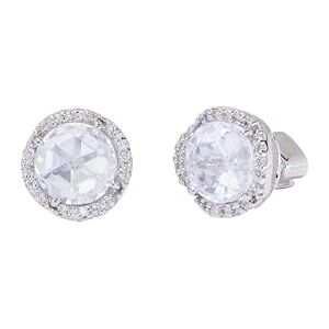 WBRUH832-911 Kate Spade New York Pave Round Large Studs, Clear/Silver WBRUH832-911 Kate Spade New York Pave Round Large Studs, Clear/Silver