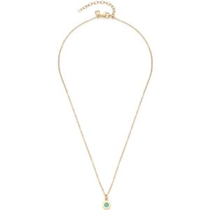 023397 Leonardo Jewels Naszyjnik Isa, łańcuszek ze stali nierdzewnej, delikatny łańcuszek kotwiczny w kolorze złotym z zawieszką w kolorze aqua, długość 42-47 cm, spersonalizowany tył, biżuteria damska, 023397 Leonardo Jewels Naszyjnik Isa, łańcuszek ze stali nierdzewnej, delikatny łańcuszek kotwiczny w kolorze złotym z zawieszką w kolorze aqua, długość 42-47 cm, spersonalizowany tył, biżuteria damska,