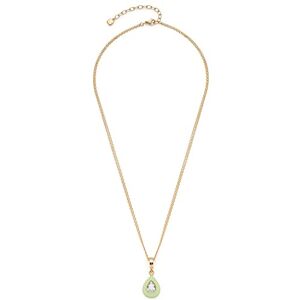 022828 Leonardo Jewels Naszyjnik Gigi, łańcuszek ze stali nierdzewnej z zawieszką, szkło kryształowe, zielony, złoty, 45-50 cm, łańcuszek kotwica, biżuteria damska, 1 sztuka , 45 cm, Stal nierdzewna, Bez kamieni szlachetnych 022828 Leonardo Jewels Naszyjnik Gigi, łańcuszek ze stali nierdzewnej z zawieszką, szkło kryształowe, zielony, złoty, 45-50 cm, łańcuszek kotwica, biżuteria damska, 1 sztuka , 45 cm, Stal nierdzewna, Bez kamieni szlachetnych