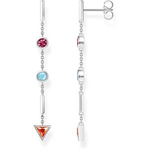 H2178-477-7 Thomas Sabo Damska biżuteria do uszu srebro 925 szklane kamienie 32017946 e srebro sterling próby 925, colore: Kolor srebrny, pomarańczowy, czerwony, turkusowy, cod. H2178-477-7 Thomas Sabo Damska biżuteria do uszu srebro 925 szklane kamienie 32017946 e srebro sterling próby 925, colore: Kolor srebrny, pomarańczowy, czerwony, turkusowy, cod.