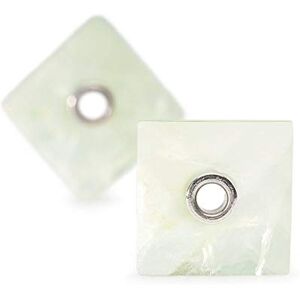 86105 Trollbeads Kolczyki damskie Green Prehnite szkło 86105 Trollbeads Kolczyki damskie Green Prehnite szkło