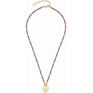 023228 JEWELS BY LEONARDO Naszyjnik Anka z pereł, wisiorek w kształcie serca z nawleczonymi koralikami granatu, z grawerowanym tyłem, długość 45-50 cm, biżuteria prezent na rocznicę , 45, Stal 023228 JEWELS BY LEONARDO Naszyjnik Anka z pereł, wisiorek w kształcie serca z nawleczonymi koralikami granatu, z grawerowanym tyłem, długość 45-50 cm, biżuteria prezent na rocznicę , 45, Stal