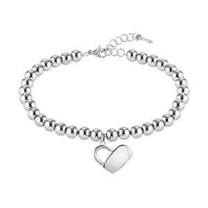 1580075 BOSS Jewelry bransoletka z ogniwami dla kobiet kolekcja Beads Collection , Rozmiar uniwersalny, Stal nierdzewna, Bez kamieni szlachetnych 1580075 BOSS Jewelry bransoletka z ogniwami dla kobiet kolekcja Beads Collection , Rozmiar uniwersalny, Stal nierdzewna, Bez kamieni szlachetnych