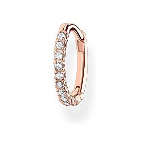 CR659-416-14 Thomas Sabo Damskie pojedyncze kolczyki kreolskie ze srebra wysokiej próby 925, Biżuteria Damska, Kolczyki Srebrne, zapięcie na klips e Sterling-Srebro, różowe złoto, cod. CR659-416-14 Thomas Sabo Damskie pojedyncze kolczyki kreolskie ze srebra wysokiej próby 925, Biżuteria Damska, Kolczyki Srebrne, zapięcie na klips e Sterling-Srebro, różowe złoto, cod.