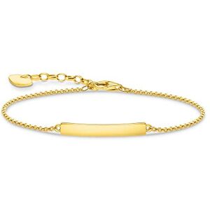 A1974-413-39-L19V Thomas Sabo Klasyczna złota bransoletka damska z mostkiem A1974-413-39-L19V Thomas Sabo Klasyczna złota bransoletka damska z mostkiem