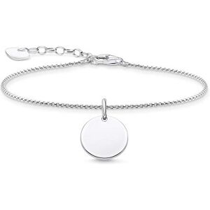 A1960-001-21-L19V Thomas Sabo Bransoletka Damska z Medalionem, 19 cm, Srebrny A1960-001-21-L19V Thomas Sabo Bransoletka Damska z Medalionem, 19 cm, Srebrny