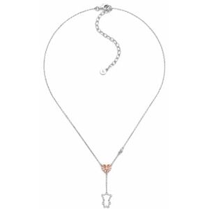 EG3620040 Emporio Armani Damski naszyjnik ze stali nierdzewnej lub srebra próby 925 z zapięciem na karabińczyk Srebrny soniczny 38Lx0.88Wx1.2cm EG3620040 Emporio Armani Damski naszyjnik ze stali nierdzewnej lub srebra próby 925 z zapięciem na karabińczyk Srebrny soniczny 38Lx0.88Wx1.2cm