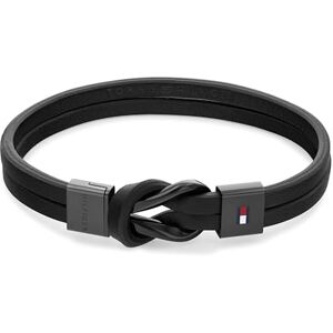 2790442 Tommy Hilfiger Biżuteria Męska Skórzana Bransoletka Czarna 2790442 Tommy Hilfiger Biżuteria Męska Skórzana Bransoletka Czarna