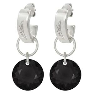 EKCCp-Black Ellen Kvam Classic Cut kolczyki czarne, One Zice, Srebro Cyrkonia, Bez kamieni szlachetnych Cyrkonia EKCCp-Black Ellen Kvam Classic Cut kolczyki czarne, One Zice, Srebro Cyrkonia, Bez kamieni szlachetnych Cyrkonia