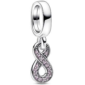 792766C01 PANDORA Moments Funkelnder Unendlichkeits-Charm-Anhänger aus Sterling Silber, Kristall, Kompatibel Moments Armbändern, 792766C01 PANDORA Moments Funkelnder Unendlichkeits-Charm-Anhänger aus Sterling Silber, Kristall, Kompatibel Moments Armbändern,