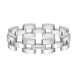 1580511 BOSS Biżuteria męska SWAY Collection Link Bransoletka ze stali nierdzewnej , Jeden rozmiar, Stal nierdzewna, Bez kamieni szlachetnych 1580511 BOSS Biżuteria męska SWAY Collection Link Bransoletka ze stali nierdzewnej , Jeden rozmiar, Stal nierdzewna, Bez kamieni szlachetnych