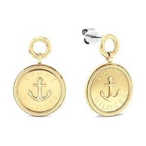2781032 Tommy Hilfiger Biżuteria Damskie kolczyki Dangle & Drop ze stali nierdzewnej z żółtym złotem 2781032 Tommy Hilfiger Biżuteria Damskie kolczyki Dangle & Drop ze stali nierdzewnej z żółtym złotem