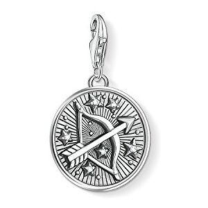 1648-643-21 Thomas Sabo damski męski wisiorek charm, znak zodiaku, Charm Club, srebro wysokiej próby 925, 1648-643-21 Thomas Sabo damski męski wisiorek charm, znak zodiaku, Charm Club, srebro wysokiej próby 925,