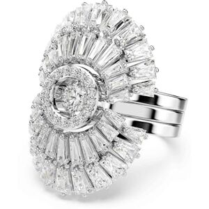 5680289 Swarovski Pierścionek Idyllia, Zestaw (3), Szlify różnorodne, Muszla, Biały, Powłoka z rodu 5680289 Swarovski Pierścionek Idyllia, Zestaw (3), Szlify różnorodne, Muszla, Biały, Powłoka z rodu