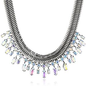 17052935 Gunmetal PIECES Damski naszyjnik metalowy DALINDA 17052935 Gunmetal PIECES Damski naszyjnik metalowy DALINDA