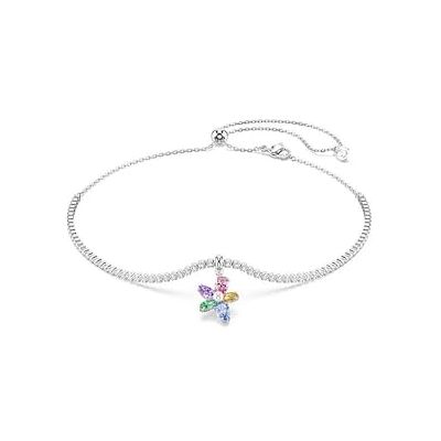 5749189 Swarovski x Ariana Grande Naszyjnik typu choker, Szlify różnorodne, Kwiat, Różnokolorowy, Powłoka z rodu 5749189 Swarovski x Ariana Grande Naszyjnik typu choker, Szlify różnorodne, Kwiat, Różnokolorowy, Powłoka z rodu
