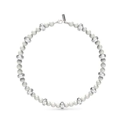 JUMN04068JWSTWIT-U GUESS COLAR, AÇO, Srebro, Bez kamieni szlachetnych JUMN04068JWSTWIT-U GUESS COLAR, AÇO, Srebro, Bez kamieni szlachetnych