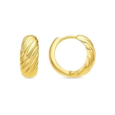 SGEZ34800 LUXENTER Kolczyki z 18-karatowego złota Usma, Pequeños, metal, bez kamienia szlachetnego, pequeños, metal, bez kamienia szlachetnego, Pequeños, Metal, Bez kamieni szlachetnych SGEZ34800 LUXENTER Kolczyki z 18-karatowego złota Usma, Pequeños, metal, bez kamienia szlachetnego, pequeños, metal, bez kamienia szlachetnego, Pequeños, Metal, Bez kamieni szlachetnych