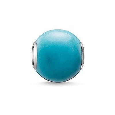 K0035-589-17 Thomas Sabo Damen-Bead KARMA Howlith 925 Silber K0035-589-17 Thomas Sabo Damen-Bead KARMA Howlith 925 Silber