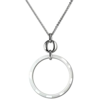 VESKX14W Amello Naszyjnik damski ze stali szlachetnej VESKX14S e stal szlachetna, colore: biały, cod. VESKX14W Amello Naszyjnik damski ze stali szlachetnej VESKX14S e stal szlachetna, colore: biały, cod.
