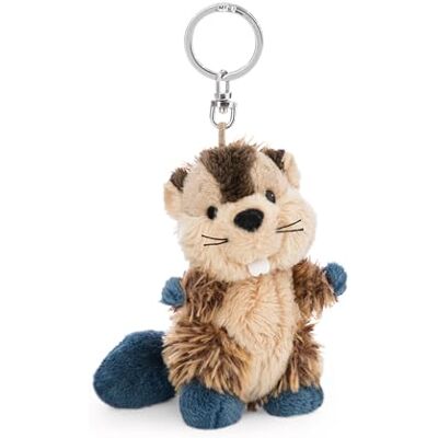 NICI 62260 Brelok do kluczy, Bóbr Harry Woodsnacker, Wierny pluszowy towarzysz przy plecaku lub torbie, Zawieszka, wisiorek dla małych i dużych, 10 cm, brązowy NICI 62260 Brelok do kluczy, Bóbr Harry Woodsnacker, Wierny pluszowy towarzysz przy plecaku lub torbie, Zawieszka, wisiorek dla małych i dużych, 10 cm, brązowy
