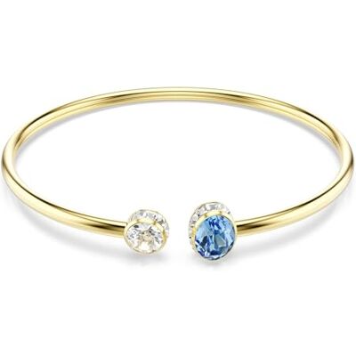 5757998 Swarovski Chroma Bangle, Szlify Mieszane, Wielokolorowy, Wykończenie W Złocie 18-Karatowym 5757998 Swarovski Chroma Bangle, Szlify Mieszane, Wielokolorowy, Wykończenie W Złocie 18-Karatowym