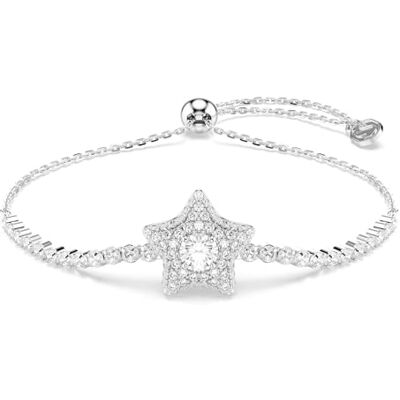 5758392 Swarovski Sublima Bransoletka, Szlif Okrągły, Gwiazda, Biały, Powlekany Rodem 5758392 Swarovski Sublima Bransoletka, Szlif Okrągły, Gwiazda, Biały, Powlekany Rodem