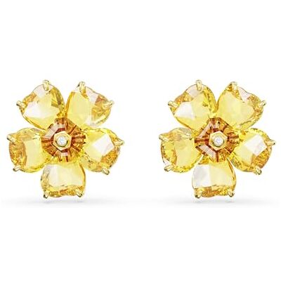 5650571 Swarovski Kolczyki zapinane na sztyft Florere, Kwiat, Żółte, Powłoka w odcieniu złota 5650571 Swarovski Kolczyki zapinane na sztyft Florere, Kwiat, Żółte, Powłoka w odcieniu złota