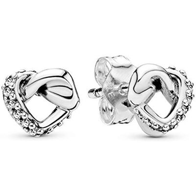 298019CZ Pandora Damen-Ohrstecker 925 Sterlingsilber 298019CZ Pandora Damen-Ohrstecker 925 Sterlingsilber