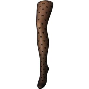 17143283 PIECES Pcjua Bow Tights, Czarny/szczegóły: BOWS All Over, S-M 17143283 PIECES Pcjua Bow Tights, Czarny/szczegóły: BOWS All Over, S-M