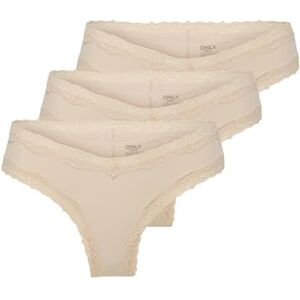 15353494-4840575 Only Onltracy V Cut Lace Cheeky Brief 3Pk Acc, Peach Taffy, S (3 sztuki), Peach Taffy, S 15353494-4840575 Only Onltracy V Cut Lace Cheeky Brief 3Pk Acc, Peach Taffy, S (3 sztuki), Peach Taffy, S