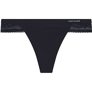 UW0UW02473 Tommy Hilfiger Damskie stringi, Niebieski (Desert Sky), M UW0UW02473 Tommy Hilfiger Damskie stringi, Niebieski (Desert Sky), M
