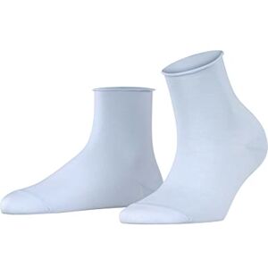 47106 FALKE Kobiety Skarpety Cotton Touch W Sso Bawełna jednokolorowe 1 Para, Niebieski Light Blue 6594, 35-38 47106 FALKE Kobiety Skarpety Cotton Touch W Sso Bawełna jednokolorowe 1 Para, Niebieski Light Blue 6594, 35-38