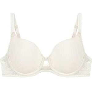 10205990 Triumph Women's Wild Rose Sensation WP biustonosz, jedwabna biel, 90E 10205990 Triumph Women's Wild Rose Sensation WP biustonosz, jedwabna biel, 90E