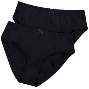 65652602 Ulla Popken Damskie slipy, czarny, 54-56 65652602 Ulla Popken Damskie slipy, czarny, 54-56