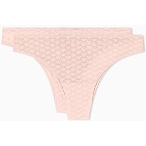 EW000406 EMPORIO ARMANI Damski Allover Eagle MESH 2-pak brazylijski półpoślizg, różowy, M, różowy, M EW000406 EMPORIO ARMANI Damski Allover Eagle MESH 2-pak brazylijski półpoślizg, różowy, M, różowy, M
