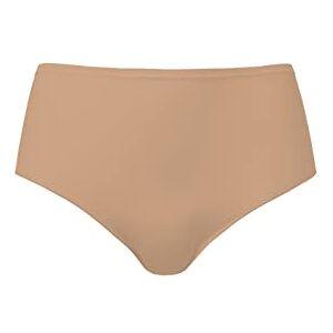 O056AP GOLDEN LADY Slip Midi bez szwu z mikrofibry, Naturalne, M O056AP GOLDEN LADY Slip Midi bez szwu z mikrofibry, Naturalne, M