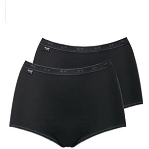 10043769 Sloggi Damskie majtki Basic+ Maxi 2 szt, Czarny, 46 PL 10043769 Sloggi Damskie majtki Basic+ Maxi 2 szt, Czarny, 46 PL