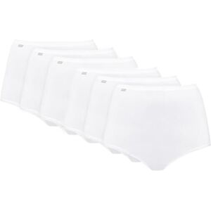 00BQ Playtex Damskie majtki maxi Essential Cotton X6 (6 sztuk), biały, 40 00BQ Playtex Damskie majtki maxi Essential Cotton X6 (6 sztuk), biały, 40
