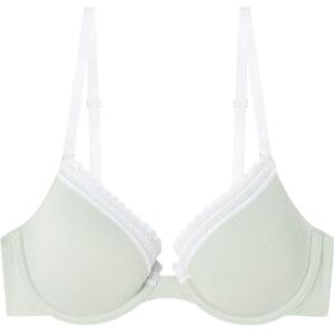 5059797 Women'secret Biustonosz damski Push Up Cotton Collection, Zielony, 90A 5059797 Women'secret Biustonosz damski Push Up Cotton Collection, Zielony, 90A