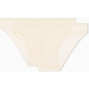 EW000403 EMPORIO ARMANI Damskie majtki Allover Eagle MESH 2-pak, białe, M, biały, M EW000403 EMPORIO ARMANI Damskie majtki Allover Eagle MESH 2-pak, białe, M, biały, M