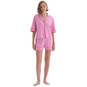 23SW17326BB Dagi Damski zestaw piżamy Viscone, różowy, S, Rosa, S 23SW17326BB Dagi Damski zestaw piżamy Viscone, różowy, S, Rosa, S