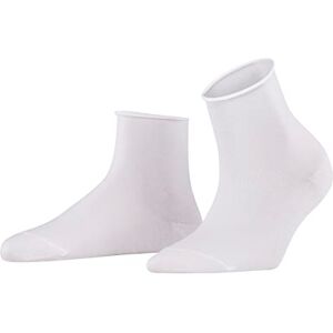 47106 FALKE Kobiety Skarpety Cotton Touch W Sso Bawełna jednokolorowe 1 Para, Biały White 2000, 39-42 47106 FALKE Kobiety Skarpety Cotton Touch W Sso Bawełna jednokolorowe 1 Para, Biały White 2000, 39-42