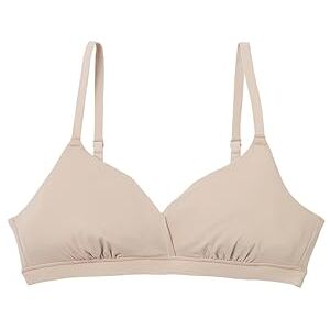 K678 0183 Athena Biustonosz damski Easy Second Skin Biustonosz trójkątny krzyżowy, bez fiszbinów Ultra Stretch mikrofibra, Kawa Latte, S K678 0183 Athena Biustonosz damski Easy Second Skin Biustonosz trójkątny krzyżowy, bez fiszbinów Ultra Stretch mikrofibra, Kawa Latte, S