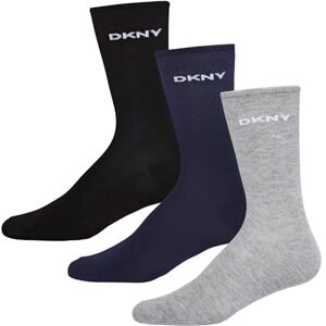 5026696489368 DKNY Skarpety damskie, 87% bawełna, 11% poliamid i 2% elastan Smart Designer długie skarpety do kostki, 3 pary, czarne, Czarny, Rozmiar uniwersalny 5026696489368 DKNY Skarpety damskie, 87% bawełna, 11% poliamid i 2% elastan Smart Designer długie skarpety do kostki, 3 pary, czarne, Czarny, Rozmiar uniwersalny