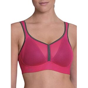 5544-588 Anita Active 5527 damski biustonosz sportowy bez fiszbin, różowy (Pink/Anthrazit 588), 70AA 5544-588 Anita Active 5527 damski biustonosz sportowy bez fiszbin, różowy (Pink/Anthrazit 588), 70AA