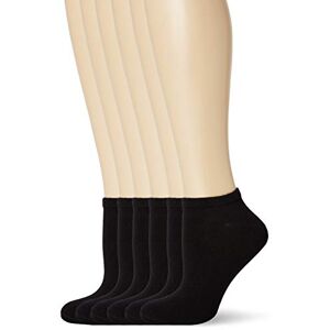 Womens 6 Pack Bamboo Trainer Socks FM London Damskie skarpetki do kostki (6 sztuk), Czarny, 37-42 EU Womens 6 Pack Bamboo Trainer Socks FM London Damskie skarpetki do kostki (6 sztuk), Czarny, 37-42 EU
