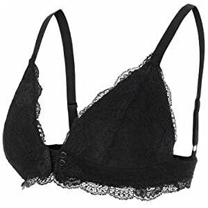 MML1992001000004 MAMALICIOUS Damski biustonosz do karmienia Mlzenina Lace Nursing Bra A. Noos, czarny, L MML1992001000004 MAMALICIOUS Damski biustonosz do karmienia Mlzenina Lace Nursing Bra A. Noos, czarny, L