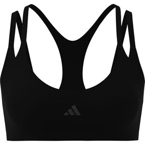 VU218 adidas dames Optime Workout Strappy Light Support Bra, black, L VU218 adidas dames Optime Workout Strappy Light Support Bra, black, L